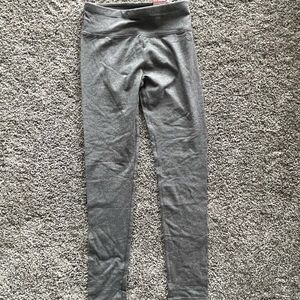 Justice grey leggings for girls